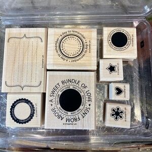 Sweet Celebrations Stamp Set From Stampin Up, Tags, Baby, Birthday, Celebrations